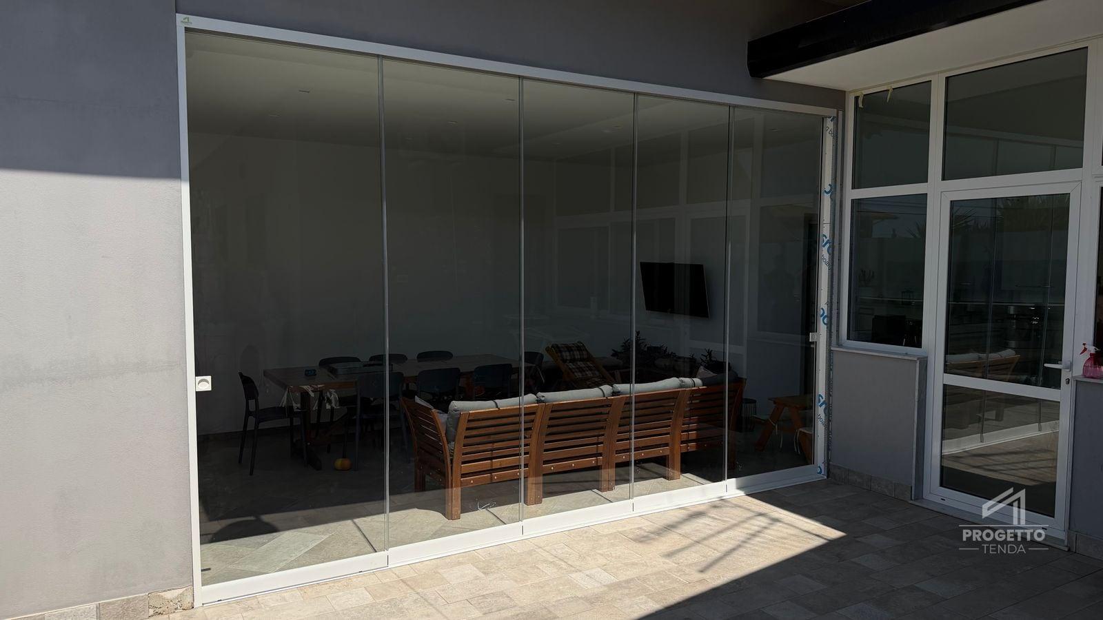 Vetrate panoramiche, realizzazione 7 di 10 — Progetto Tenda
